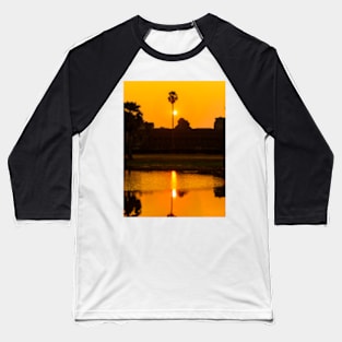 Angkor Wat Sunrise Baseball T-Shirt